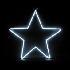 STAR 200 NEON LED DOUBLE ΦΩΤΟΣΩΛΗΝΑΣ ΨΥΧΡΟ ΛΕΥΚΟ ΣΤΑΘΕΡΑ IP44 58x54cm ΣΥΝ 1.5m  | Aca | X082002415